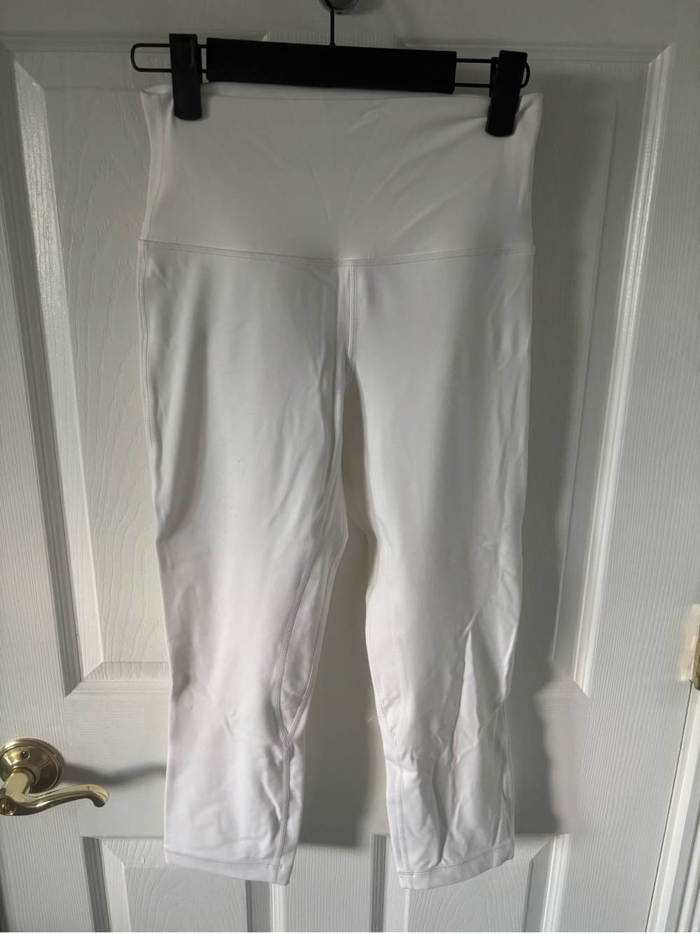 Lululemon High-Rise White Leggings 23”